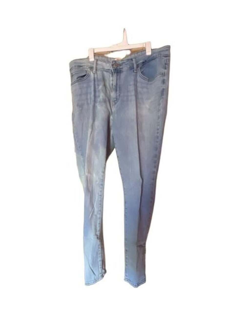Levi's 711 Skinny Jeans Size 32 Light Wash Denim